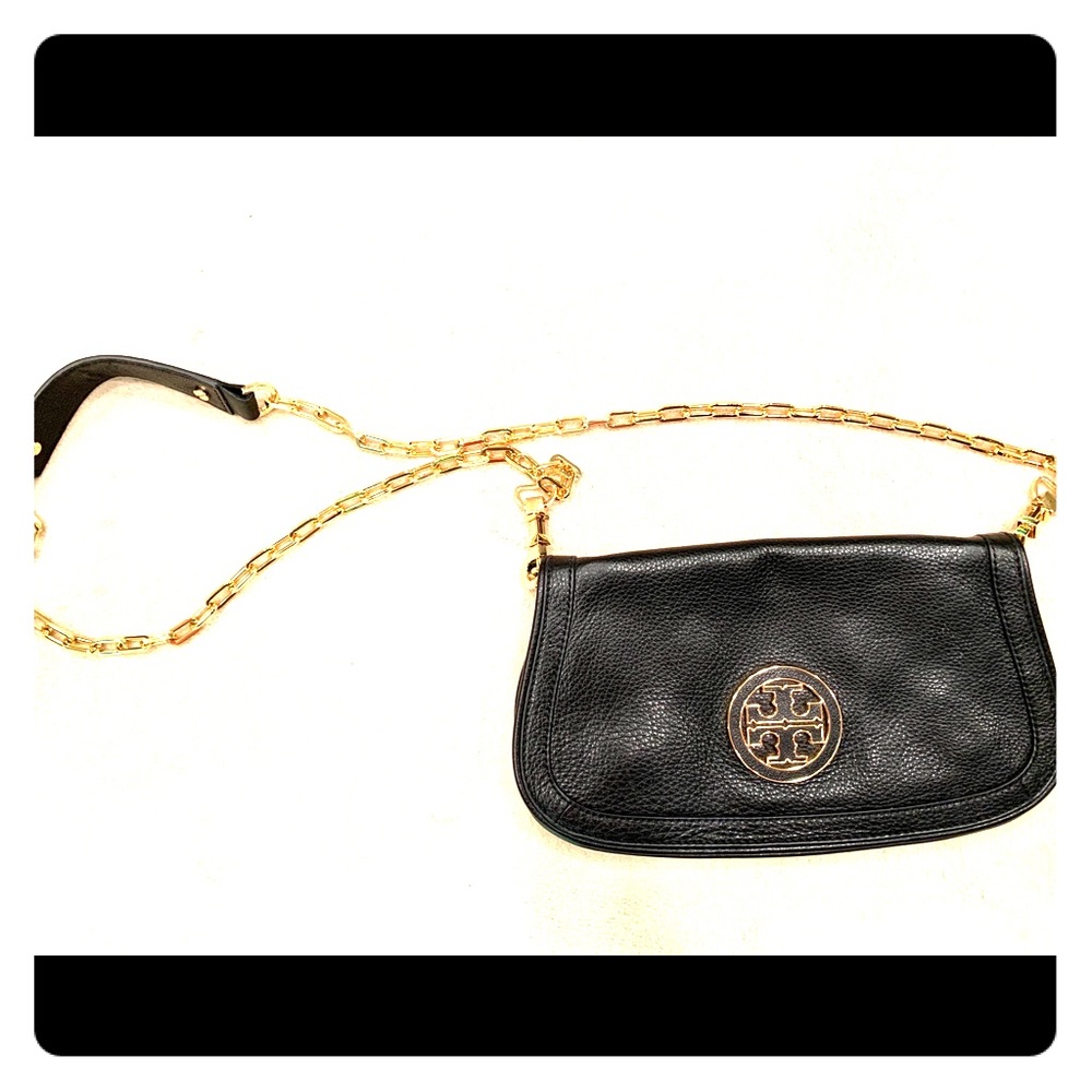 Tory Burch clutch with chain strap